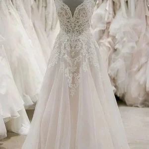 import placeholder for a line spaghetti straps tulle wedding dr 160220153